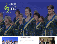 Tablet Screenshot of cityoflakes.org